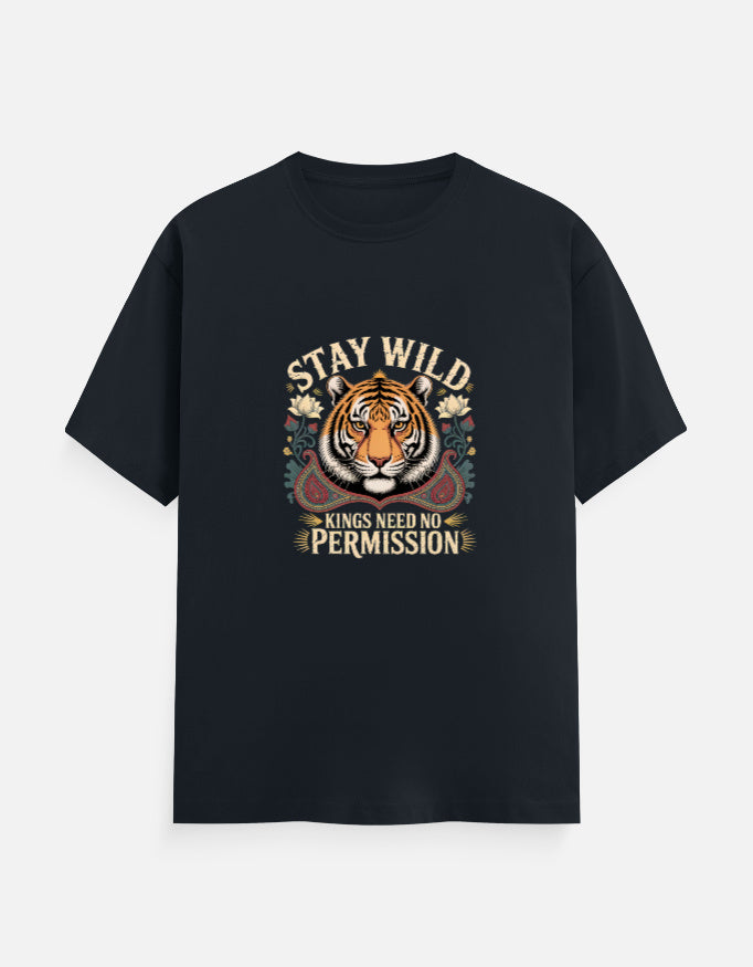 Stay Wild — vintage royal tiger tee alternate color variant